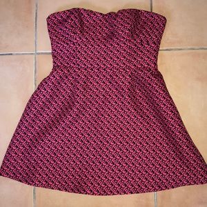 BB Dakota strapless dress size M